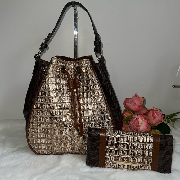 Brahmin Handbags - Brahmin Melinda Ganache and ady wallet Berryline